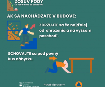 Aktuality / Odporúčania civilnej ochrany- dažde, povodne, vietor, zosuv pôdy - foto